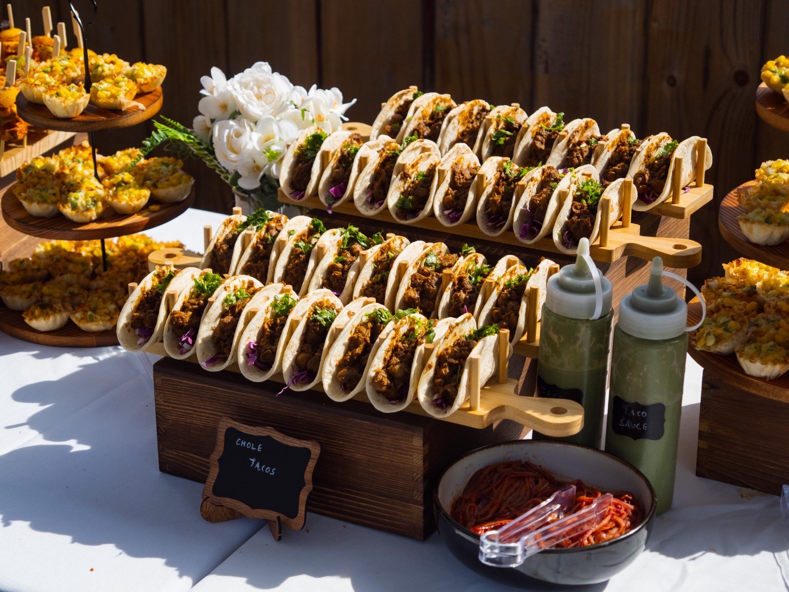 Chole tacos